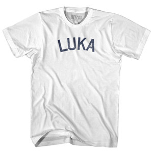 Luka Youth Cotton T-Shirt - White Luka Youth Cotton T-Shirt - White