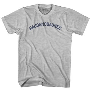 Haudenosaunee Youth Cotton T-Shirt - Grey Heather