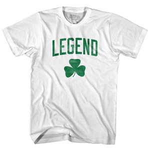 Legend Clover Adult Cotton T-Shirt - White