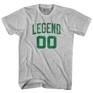Legend 00 Adult Cotton T-Shirt - Grey Heather