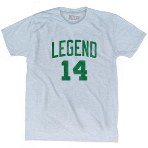 Legend 14 Adult Tri-Blend T-Shirt - Athletic White