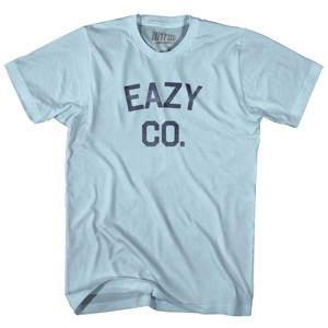 Eazy Co Adult Cotton T-Shirt - Light Blue