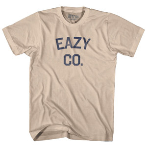 Eazy Co Adult Cotton T-Shirt - Creme