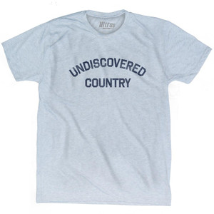 Undiscovered Country Adult Tri-Blend T-Shirt - Athletic White