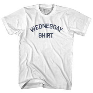 Wednesday Shirt Youth Cotton T-Shirt - White