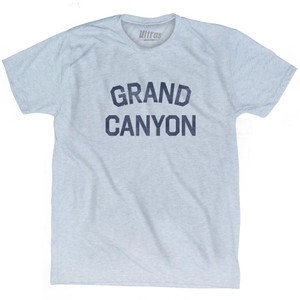 Grand Canyon Adult Tri-Blend T-Shirt - Athletic White