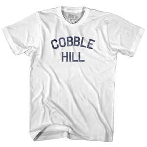 Cobble Hill Adult Cotton T-Shirt - White