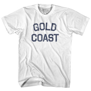 Gold Coast Womens Cotton Junior Cut T-Shirt - White