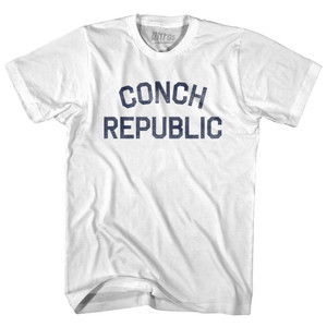 Conch Repubilc Adult Cotton T-Shirt - White