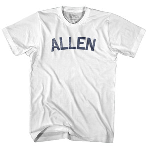 ALLEN Youth Cotton T-shirt - White