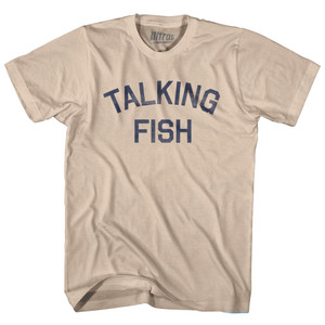 Talking Fish Adult Cotton T-Shirt - Creme