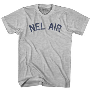Nel Air Youth Cotton T-Shirt - Grey Heather Nel Air Youth Cotton T-Shirt - Grey Heather