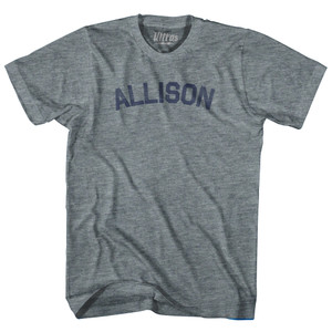 ALLISON Adult Tri-Blend T-shirt - Athletic Grey