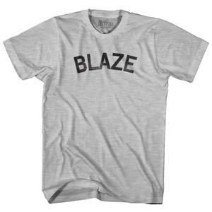 Blaze Youth Cotton T-Shirt - Grey Heather