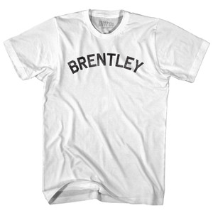 Brentley Womens Cotton Junior Cut T-Shirt - White