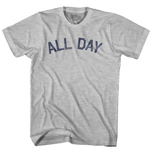 All Day Youth Cotton T-Shirt - Grey Heather All Day Youth Cotton T-Shirt - Grey Heather