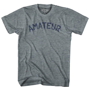 Amateur Youth Tri-Blend T-Shirt-Athletic Grey Amateur Youth Tri-Blend T-Shirt-Athletic Grey