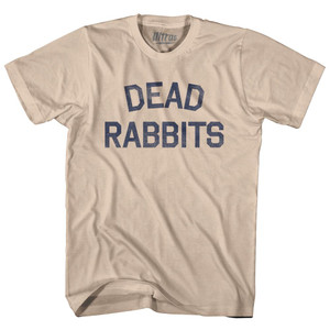 Dead Rabbits Adult Cotton T-Shirt-Creme