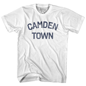 Camden Town Adult Cotton T-Shirt-White