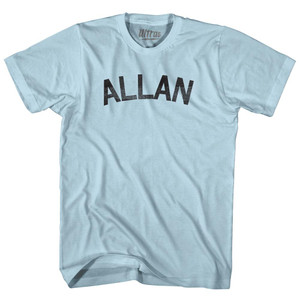 Allan Adult Cotton T-Shirt - Light Blue