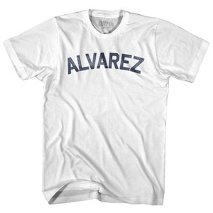 ALVAREZ Womens Cotton Junior Cut T-Shirt - White