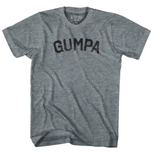 Gumpa Adult Tri-Blend T-Shirt - Athletic Grey