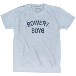 Bowery Boys Adult Tri-Blend T-Shirt - Athletic White