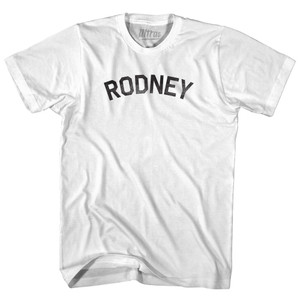Rodney Adult Cotton T-Shirt - White