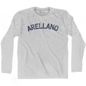 ARELLANO Adult Cotton Long Sleeve T-shirt - Grey Heather ARELLANO Adult Cotton Long Sleeve T-shirt - Grey Heather