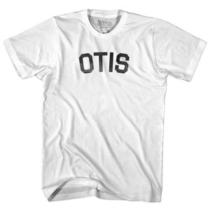 Otis Adult Cotton T-Shirt - White