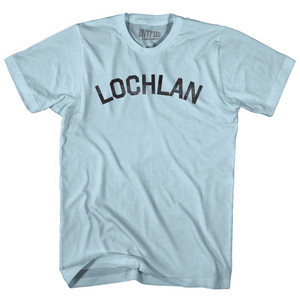 Lochlan Adult Cotton T-Shirt - Light Blue