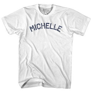 Michelle Youth Cotton T-shirt-White