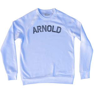ARNOLD Adult Tri-Blend Sweatshirt - White