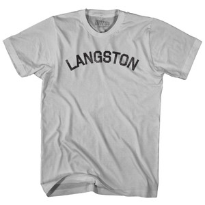 Langston Adult Cotton T-shirt - Cool Grey