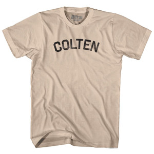 Colten Adult Cotton T-shirt-Creme
