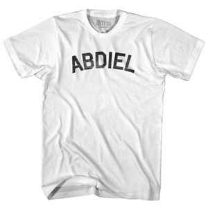 Abdiel Womens Cotton Junior Cut T-Shirt-White