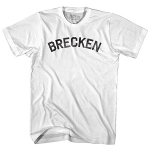 Brecken Womens Cotton Junior Cut T-Shirt-White