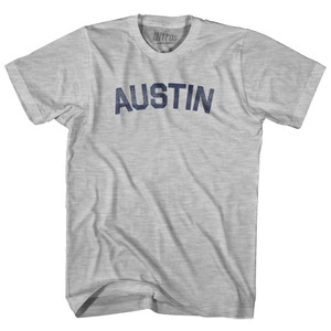 AUSTIN Youth Cotton T-shirt - Grey Heather