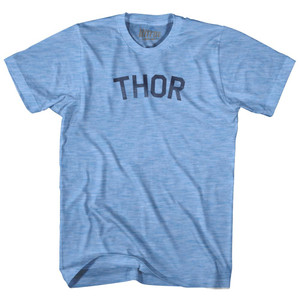Thor Adult Tri-Blend T-shirt - Athletic Blue