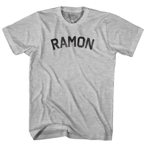 Ramon Womens Cotton Junior Cut T-Shirt - Grey Heather