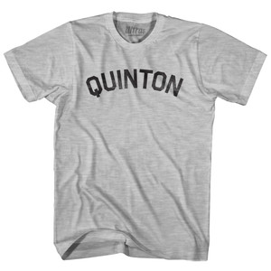 Quinton Womens Cotton Junior Cut T-Shirt - Grey Heather