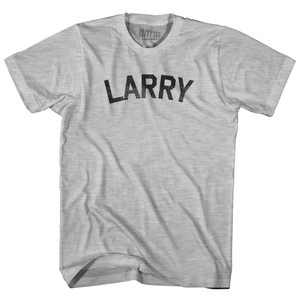 Larry Womens Cotton Junior Cut T-Shirt - Grey Heather