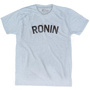 Ronin Adult Tri-Blend T-shirt - Athletic White