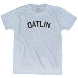 Gatlin Adult Tri-Blend T-shirt - Athletic White