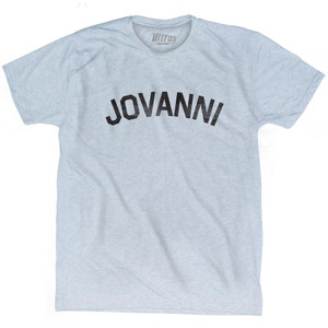 Jovanni Adult Tri-Blend T-shirt - Athletic White