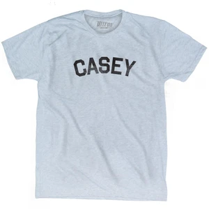 Casey Adult Tri-Blend T-shirt-Athletic White