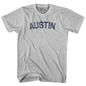 AUSTIN Adult Cotton T-shirt - Cool Grey