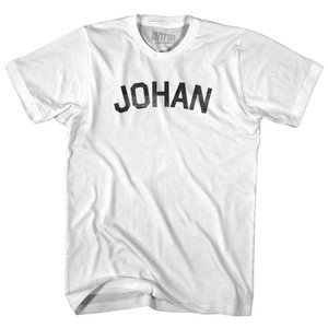 Johan Adult Cotton T-shirt-White