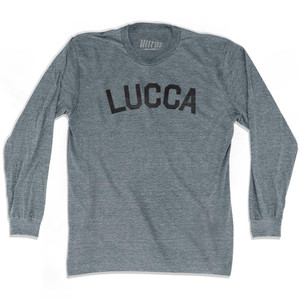 Lucca Adult Tri-Blend Long Sleeve T-shirt - Athletic Grey