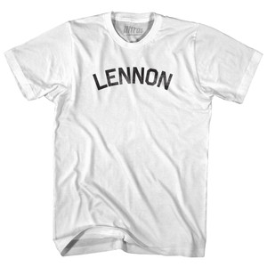 Lennon Youth Cotton T-shirt - White
